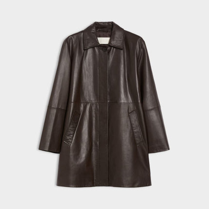 iBlues Domino leather coat (brown & black available)