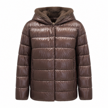 Herno Woven Jacket – Fondente