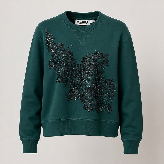 Essentiel Antwerp Sweatshirt – Forest Whisper
