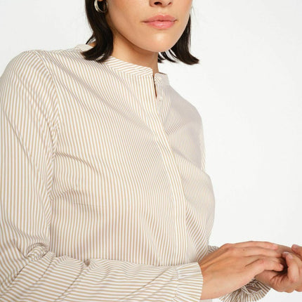 Mos Mosh Mattie Stripe Shirt – Safari