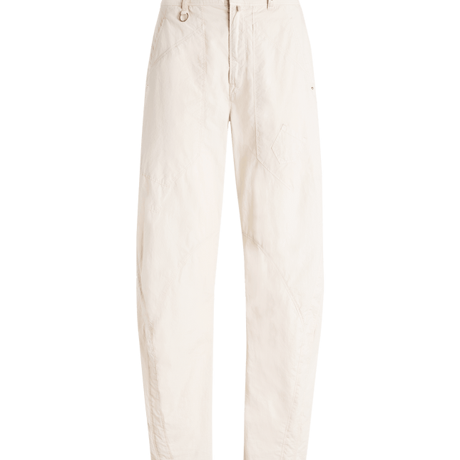High Pulsate Cotton Trousers beige