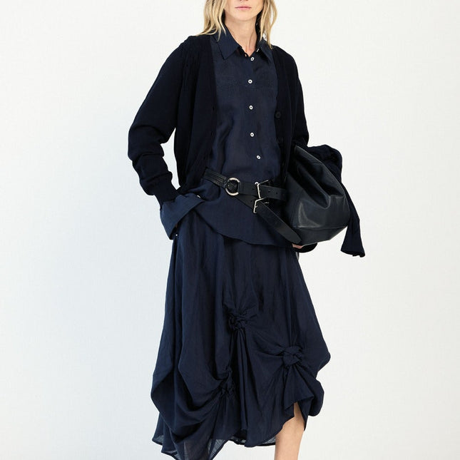 High Fitzroy Ruched Skirt