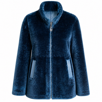 Dom Goor Short Lambskin Jacket - Teal