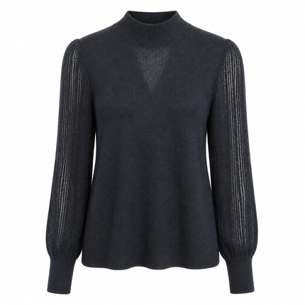Gran Sasso Alpaca Jumper - Black