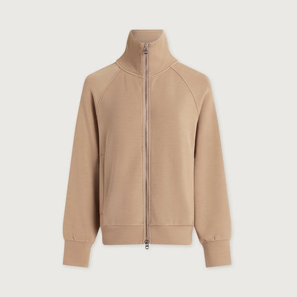 Varley - Tyde Zip Through Sweat - Beige