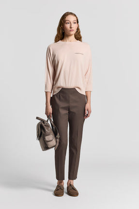 Peserico A99061F18K wool Knit Blush Pink
