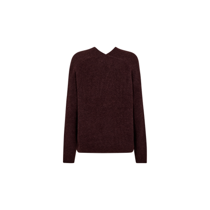 Mos Mosh Thora v neck mohair knit