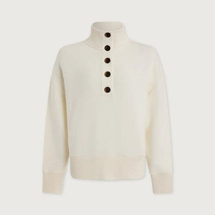 Varley Bronia Button Placket Sweat – Pristine