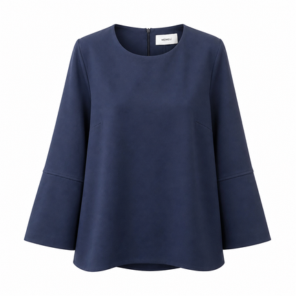 MeiMeiJ Blouse – PAGEANT BLUE