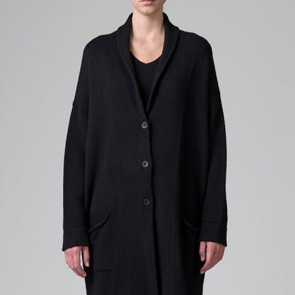 Transit CFDTRB15501 long knit cardi with back detail