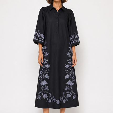 Mos Mosh Iqala Fleury Dress – Black