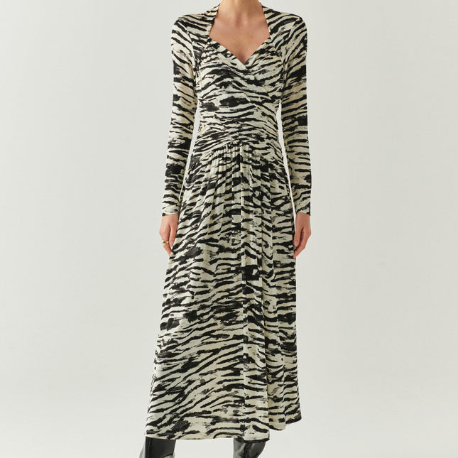 Exquise KEILANI ZEBRA PRINT DRESS