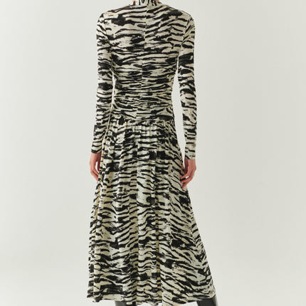 Exquise KEILANI ZEBRA PRINT DRESS