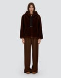 Herno faux fur with hood GI000318D