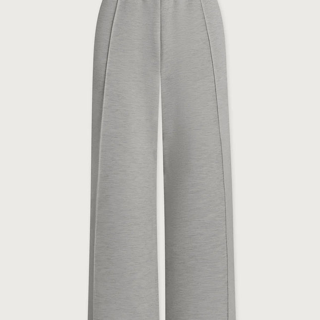 Varley Wide Leg Pant 30" – Light Grey Marl