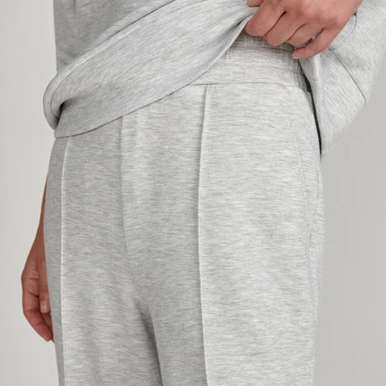 Varley Wide Leg Pant 30" – Light Grey Marl