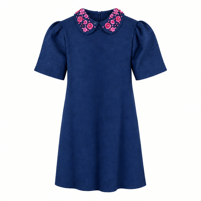 Fee G Sabrina Dress - Navy
