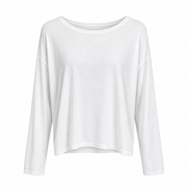 Transit LS Top - Cream
