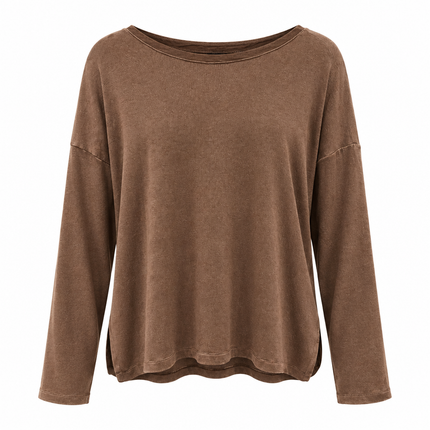 Transit LS Top - Tobacco