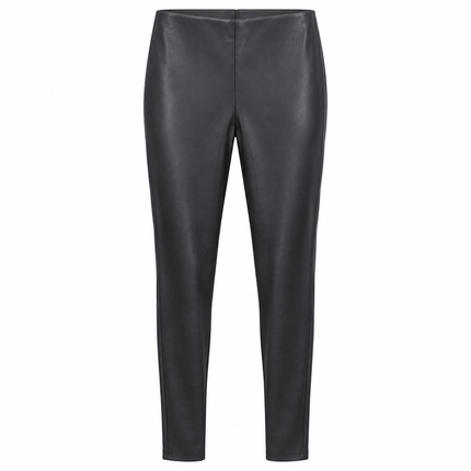 Raffaello Rossi Resa Skinny Faux Leather Leggings - Black