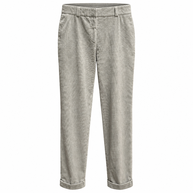 Peserico Pin Cord Trousers - Grey