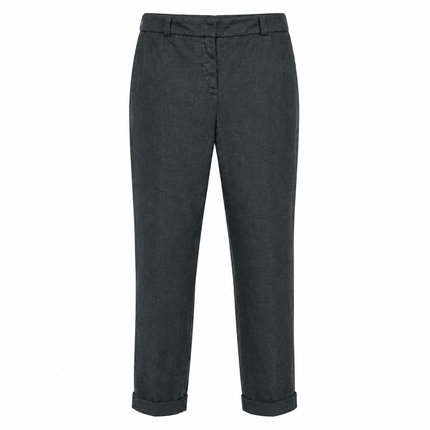 Peserico Pin Cord Trousers - Black