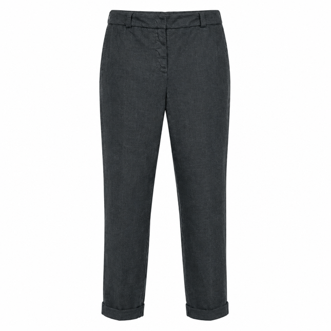 Peserico Pin Cord Trousers - Black