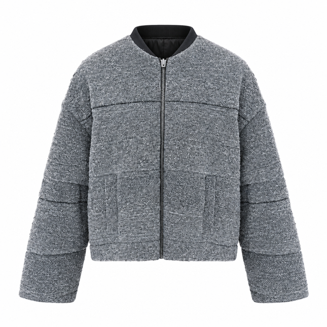 Transit Down Silk Jacket- Grey