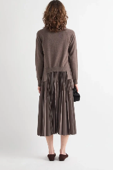 MeiMeiJ Sweater Dress - Toupe