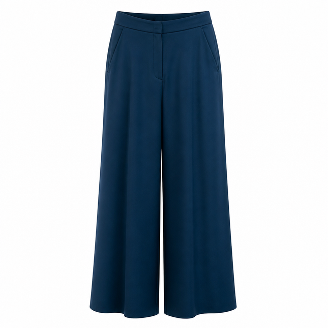 iBlues PERE – Petrol Wide Leg Trousers