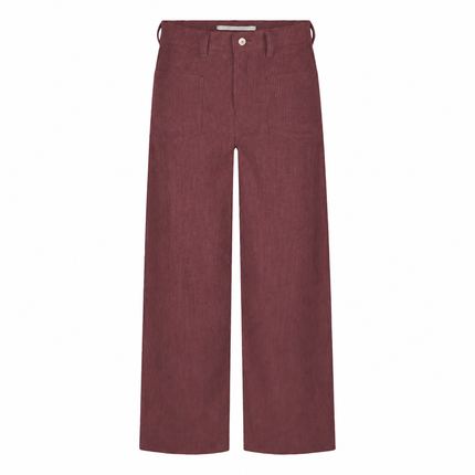 Raffaello Rossi Miru Corduroy Trousers - Burgundy