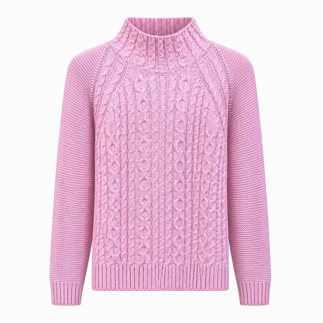 Gran Sasso Mock Jumper – Pink