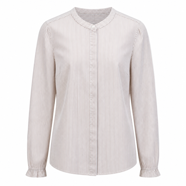 Mos Mosh Mattie Stripe Shirt – Safari