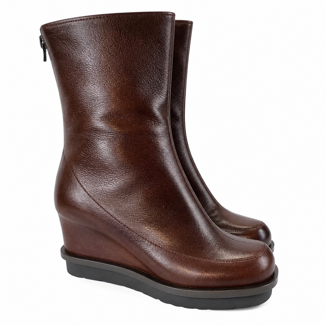 Patrizia Bonfanti - Wedge Boot - Burgundy