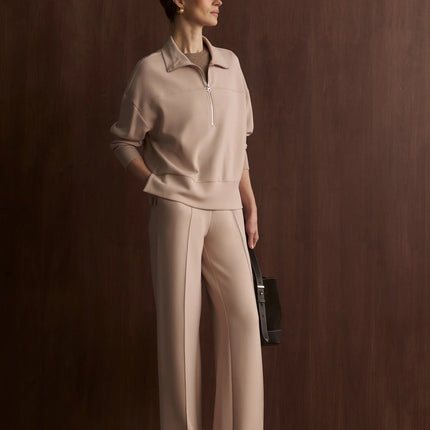 Varley - Wide Leg Pant 28” - Mushroom