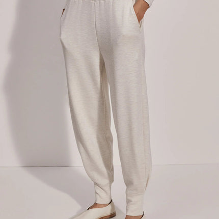 Varley Relaxed Pant 27.5” - Ivory Marl