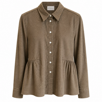 Hemisphere - Blouse - Cord Brown