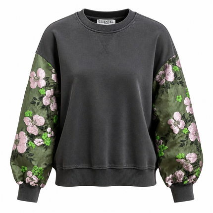 Essentiel Antwerp Sweatshirt – Charcoal Chic
