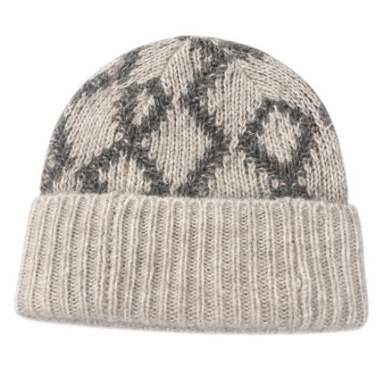 Hemisphere Cashmere Hat - Grey