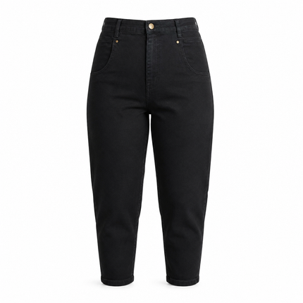 No2Moro - Rhea 26" – Black Denim