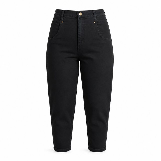 No2Moro - Rhea 26" – Black Denim