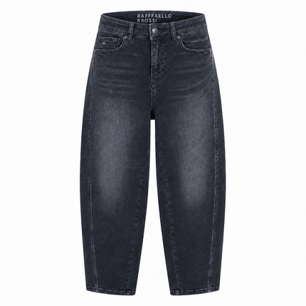 Raffaello Rossi Hanni 7/8 Denim – Dark Grey