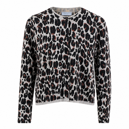 Majestic Cardigan – Leopard