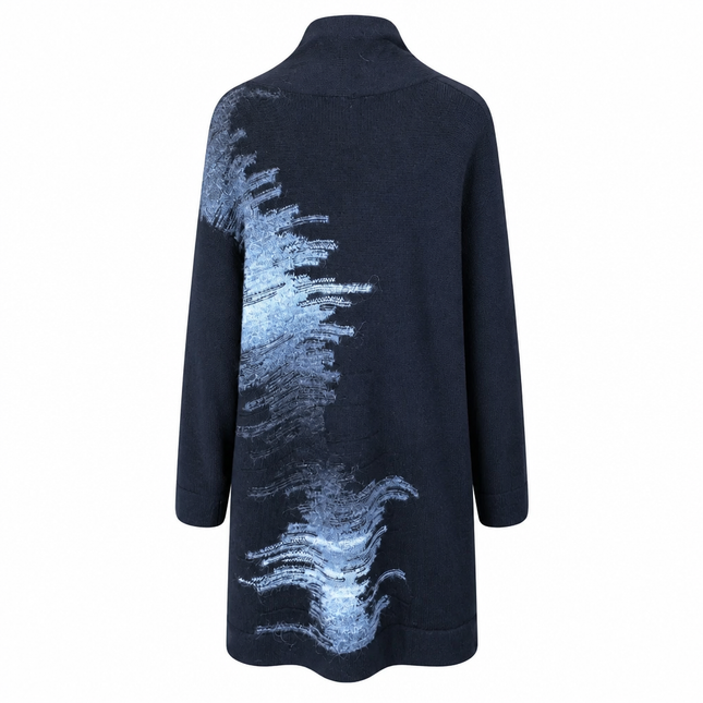 Transit Long Knit Cardigan - Black