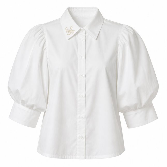 Mos Mosh Adjao Shirt – White