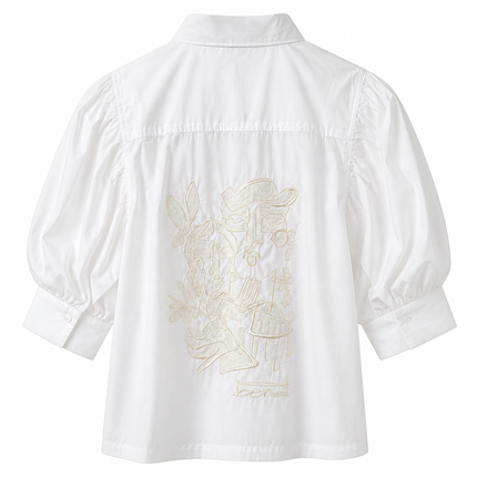 Mos Mosh Adjao Shirt – White