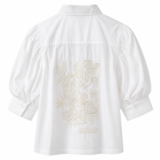 Mos Mosh Adjao Shirt – White