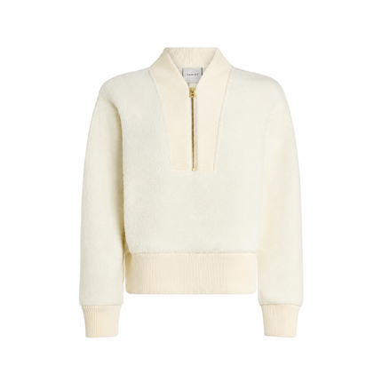 Varley Mumford Half Zip Fleece – Egret