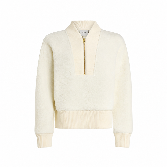 Varley Mumford Half Zip Fleece – Egret