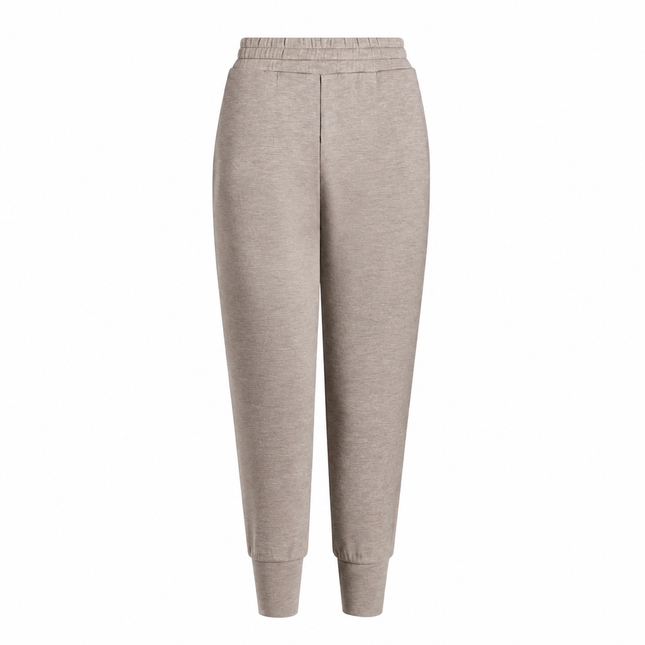 Varley Slim Cuff Pant 27.5" – Taupe Marl